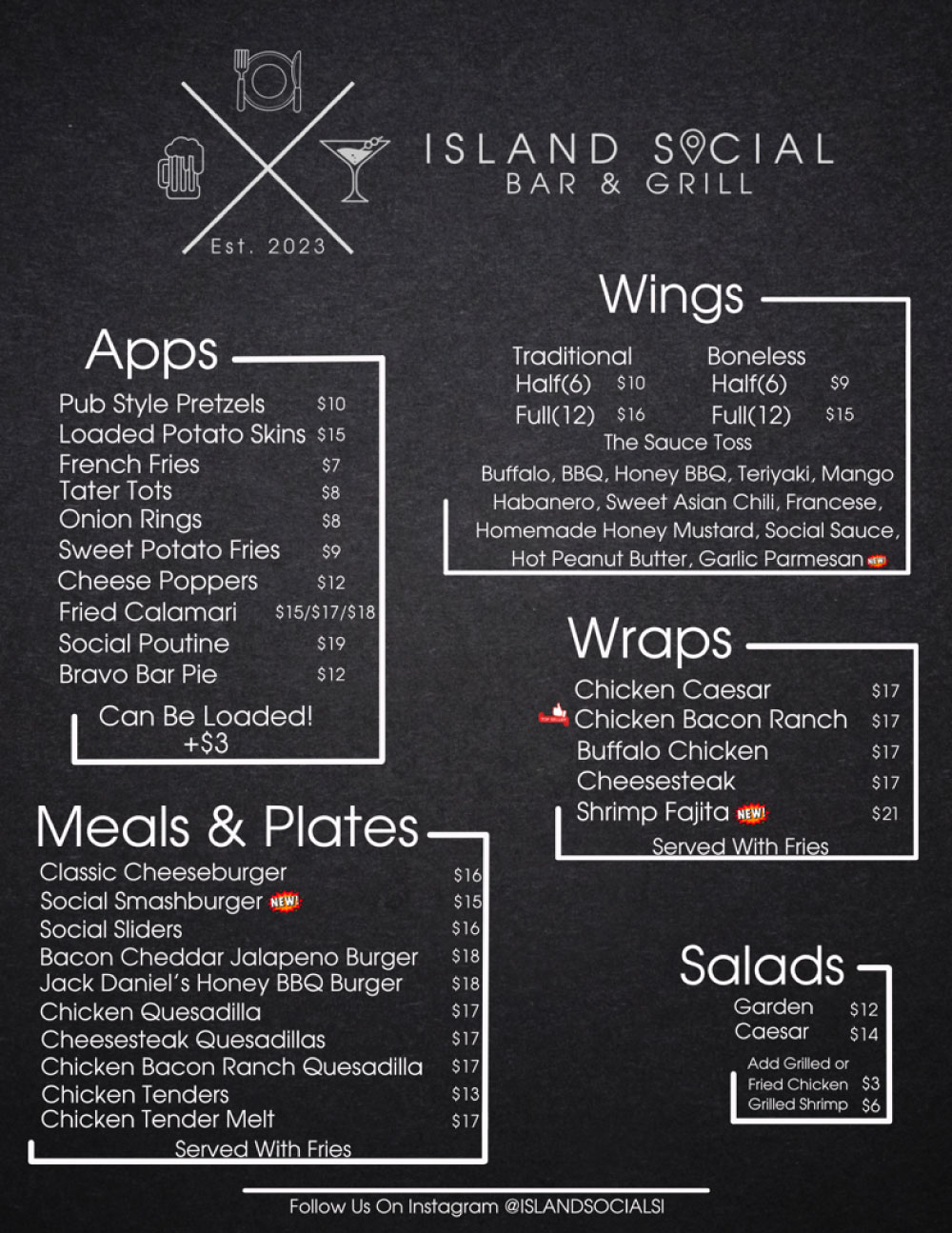 Our Menu