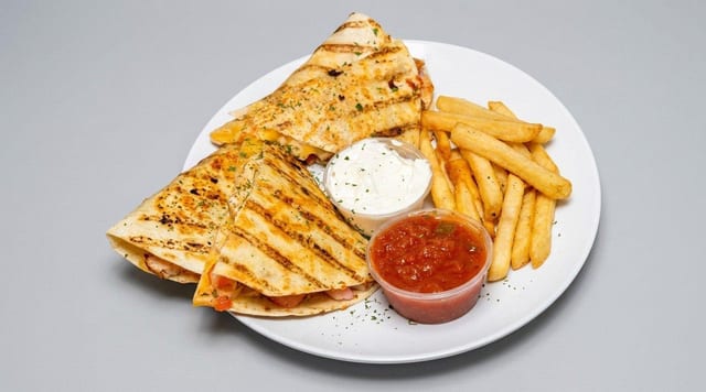 Chicken Bacon Ranch Quesadilla.