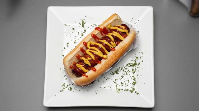 Bacon Wrapped Dog.