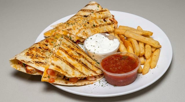 Chicken Quesadilla.