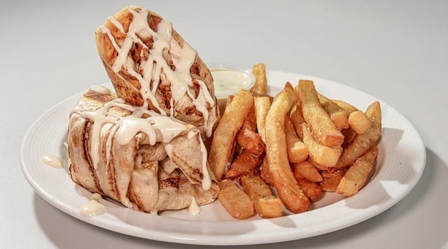 Chicken Bacon Ranch Wrap.