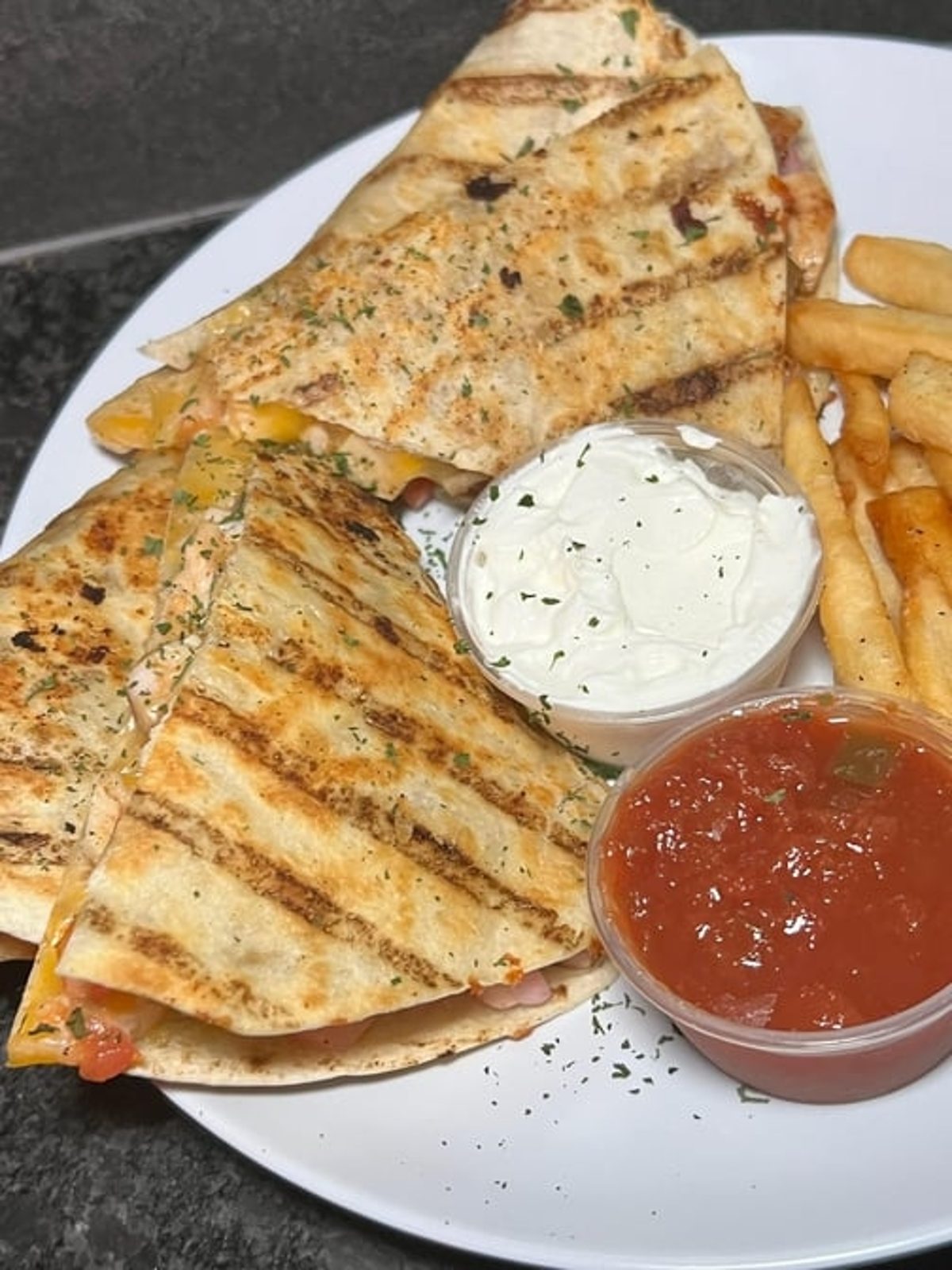 Cheesesteak Quesadilla